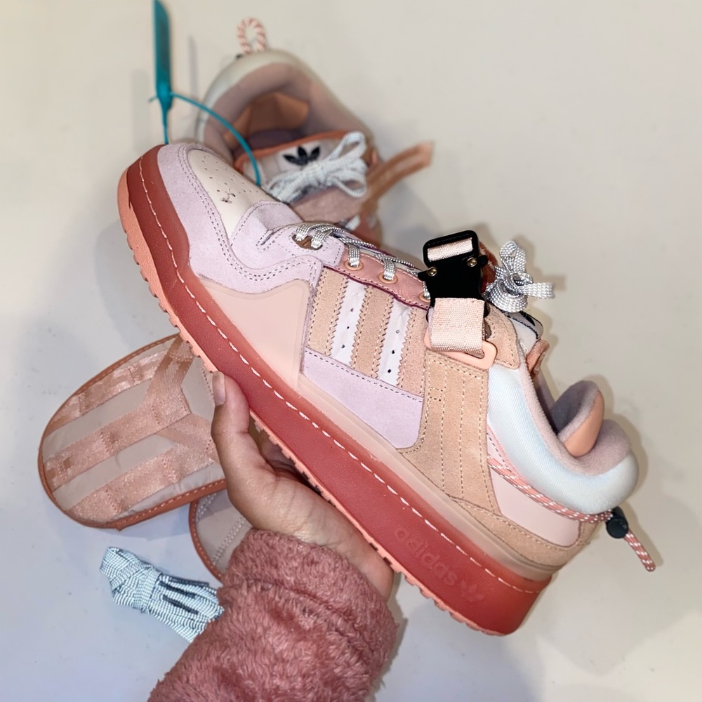 Bad Bunny adidas sneakers (Pink)